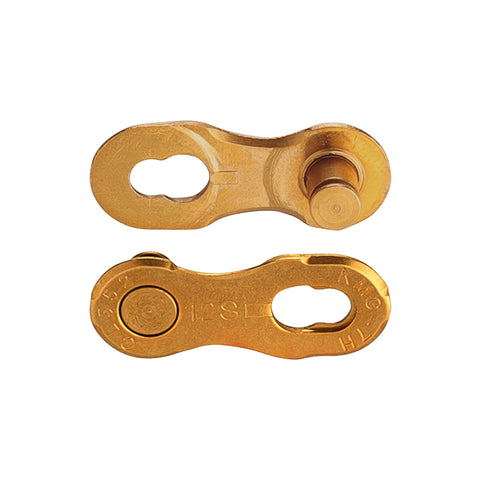 KMC Missing Link 12 Speeds Sram/KMC Card of 2 Gold Non-Reusable freeshipping - Onlinebike.store
