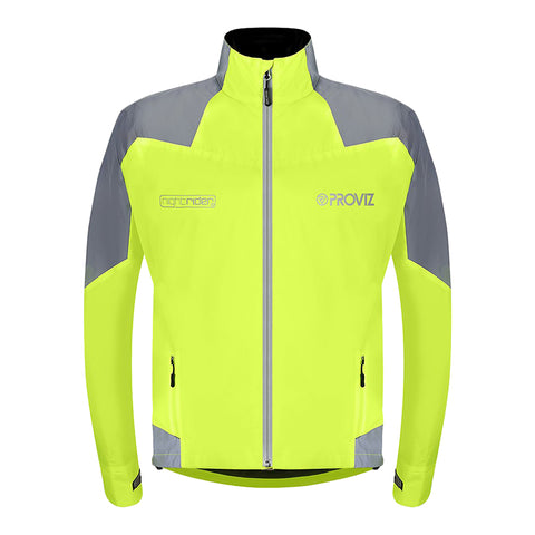 Proviz Waterproof Storm Zip Nightrider 2.0 Cycling Jacket freeshipping - Onlinebike.store