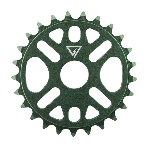 Black OPS Micro Drive II Chainring 25T Aly GN freeshipping - Onlinebike.store