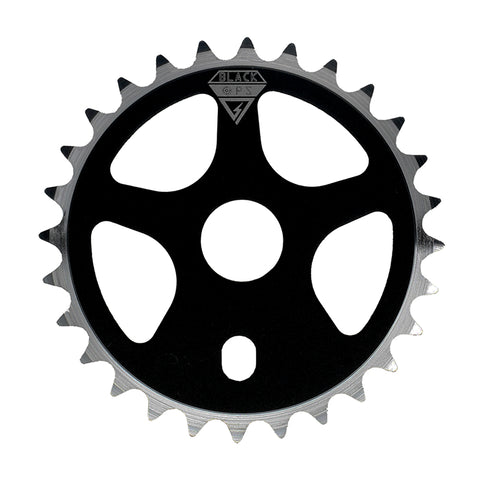 Black OPS Micro Drive Chainring 25T Aly Blk freeshipping - Onlinebike.store