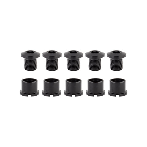 Origin8 Double Chainring Bolts Set Aly Black freeshipping - Onlinebike.store