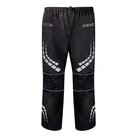 Proviz Reflect360 Waterproof Over Pants Black freeshipping - Onlinebike.store