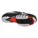 Exustar SM308 MTB Shoe White/Black/Red freeshipping - Onlinebike.store