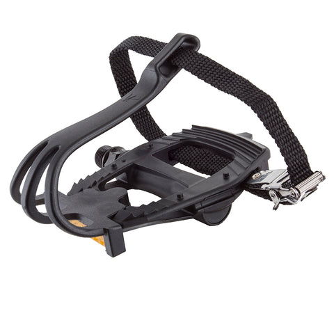 Sunlite Sport Road W/Clips/Straps Pedals freeshipping - Onlinebike.store