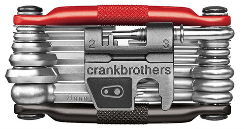 Crankbrothers Multi Tool 19 Black & Red freeshipping - Onlinebike.store