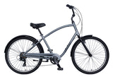 Bike Sun Drifter Aly M19 (I) 7sp Steel-bu/bk-met