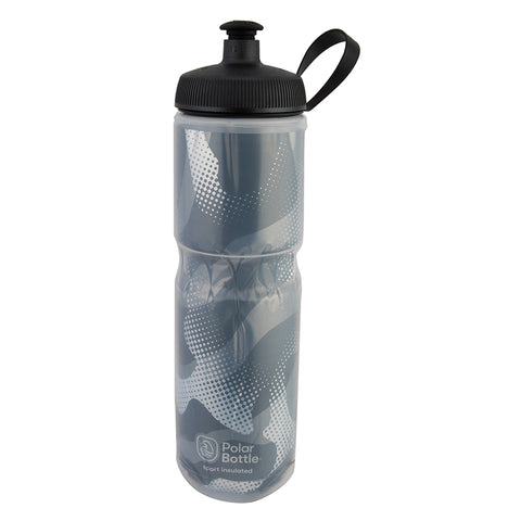 Sport Insulated Bottle 24oz Contender Charcoal/sl