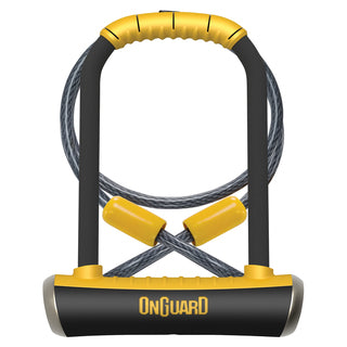 OnGuard Pitbull DT U-Lock w/ 4' cinch loop cable freeshipping - Onlinebike.store