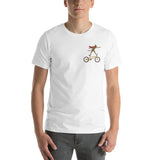 Monkey Short-Sleeve Unisex T-Shirt freeshipping - Onlinebike.store